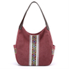 Canvas Functional Lady Crossbody Embroidery pattern SHOULDER BAGS