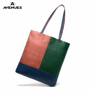 Large Square PU Shoulder WOMEN'S TOTE BAGS