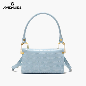 Summer Mini Flap Rainbow Candy Color PU Lady′ s TOP HANDLE BAGS