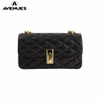 Lady Diamond Quilted PU Black CHAIN BAGS