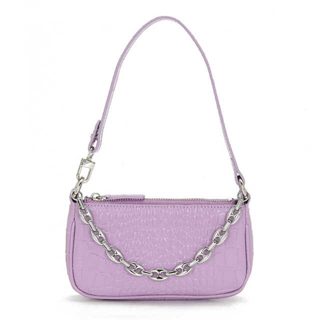 Lady Single Shoulder Zipper Chain Bags 