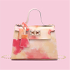 Lady Floral Watercolours Painting Pattern CHAIN BAGS