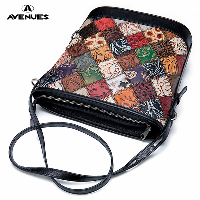 Diamond Quilted Colorful Pattern Zipper SHOULDER BAGS