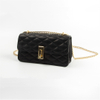 Lady Diamond Quilted PU Black CHAIN BAGS