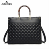 Classic Quilted Soft PU Business TOP HANDLE BAGS