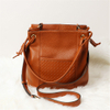 Vintage Large Woven PU TOP HANDLE BAGS