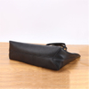 Concise Neat Black PU TOP HANDLE BAGS