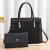 Lady Colorful Pleats PU Summer CLUTCHES