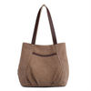 Canvas Large Shoulder Tote TOP HANDLE BAGS