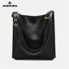 Lady Large Diamond Quilted PU TOP HANDLE BAGS